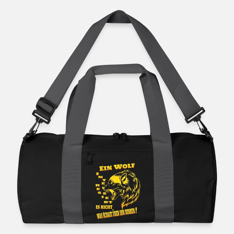 Wolf Rudel Alphatier Recycelte Duffel Bag