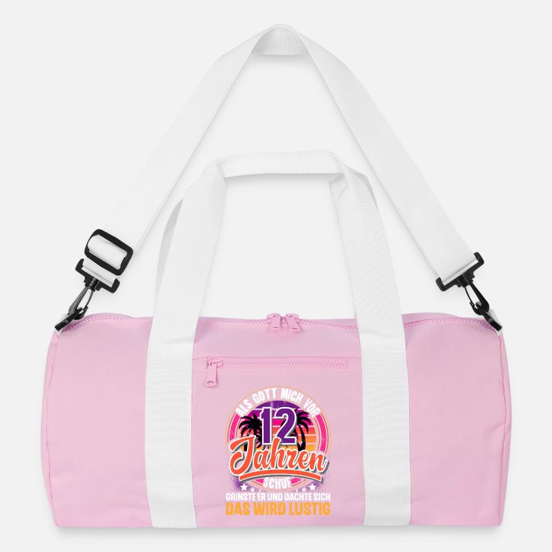 12. Geburtstag Als Gott Mich Schuf Vor Recycelte Duffel Bag