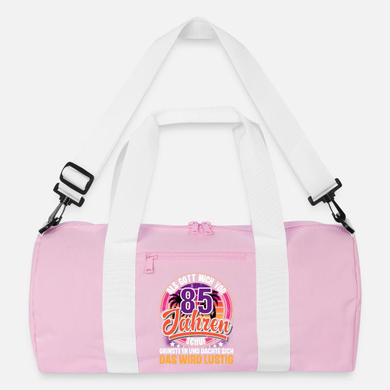 85. Geburtstag Als Gott Mich Schuf Vor Recycelte Duffel Bag