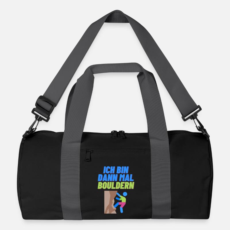 Ich bin dann mal Bouldern Recycelte Duffel Bag