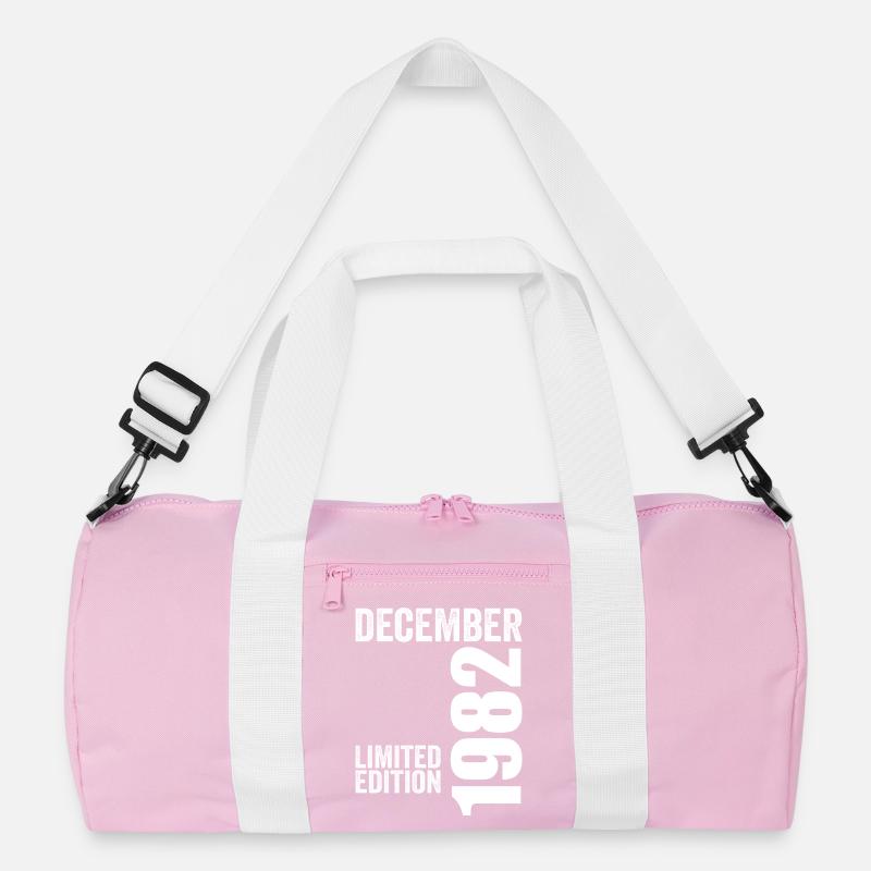 Retro-Geburtstagsgeschenk - Dezember 1982 Recycelte Duffel Bag