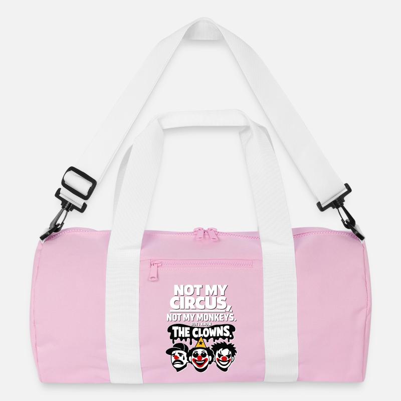 Not My Circus Not My Monkey Statement Recycelte Duffel Bag
