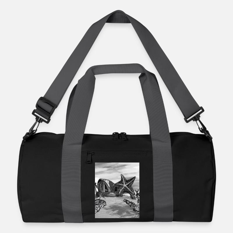 Starfish Dome Island Kunst Recycelte Duffel Bag