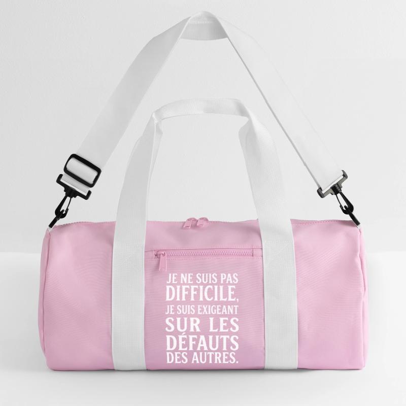 Grumpy humor complaining not difficult Recycled Duffel Bag