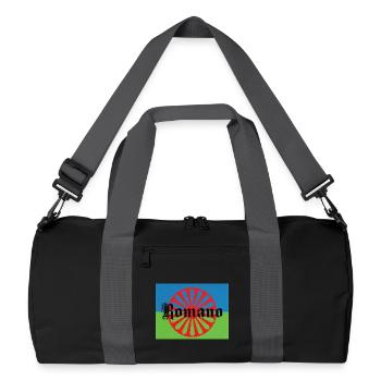 Lennyromanoflag - Recycled Duffel Bag - black/graphite grey - Front