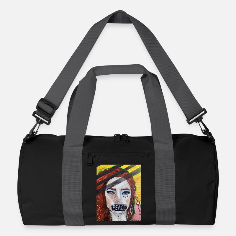 Live PEACE Recycelte Duffel Bag