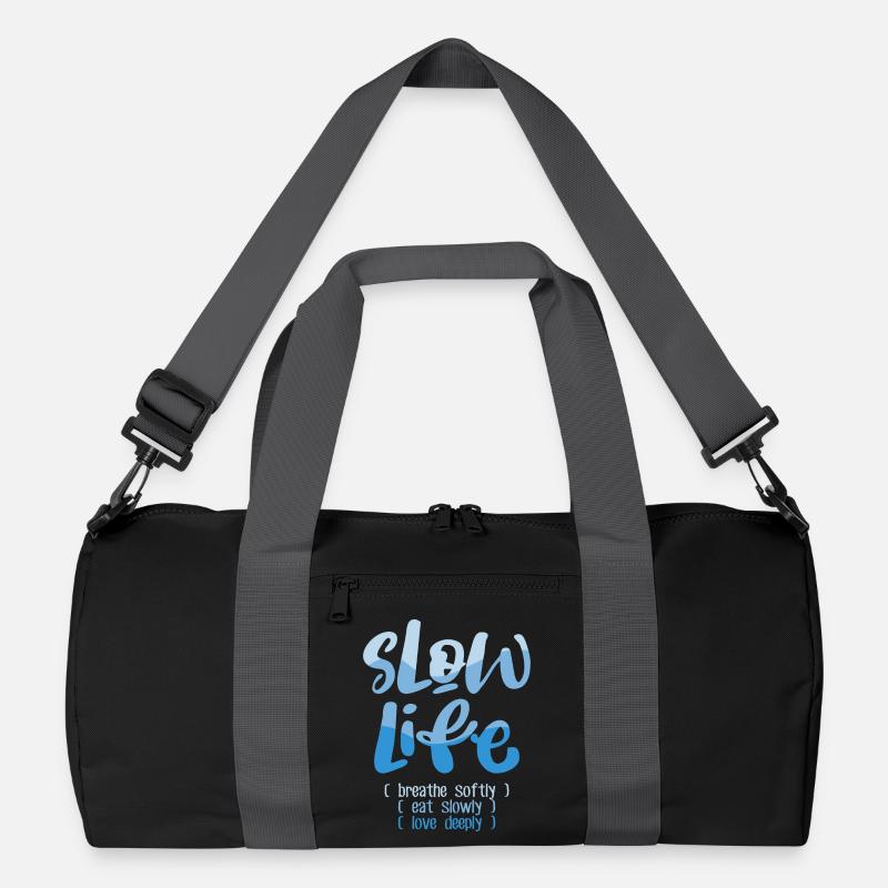 Langsames Leben 2 Recycelte Duffel Bag