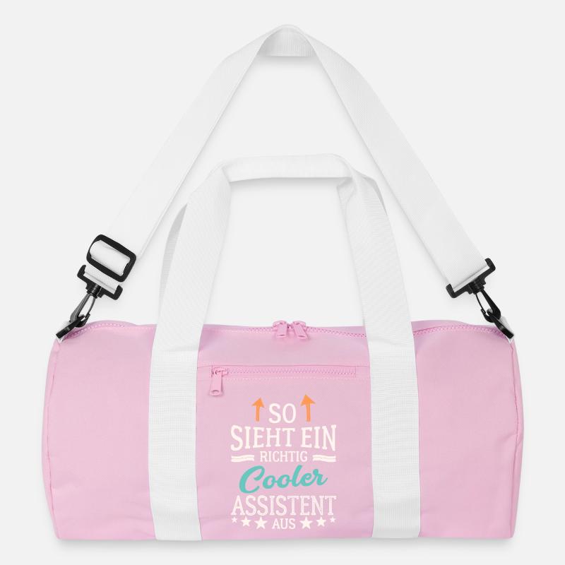 So sieht ein richtig cooler Assistent aus Helfer Recycelte Duffel Bag