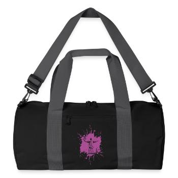 Rio de Janeiro | Christo - Sac de sport recyclé - noir/gris graphite - Devant