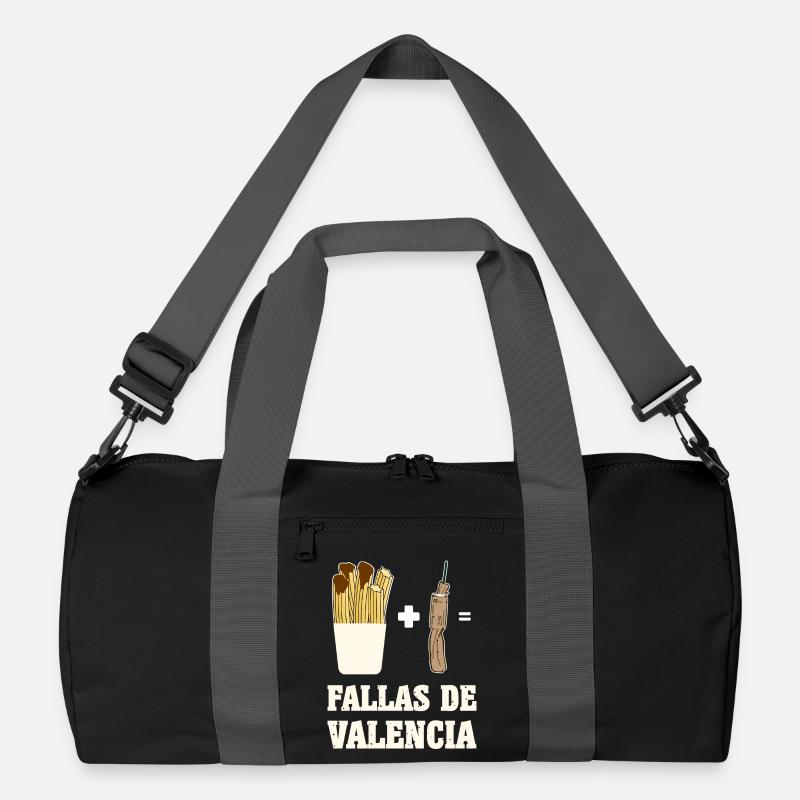 Fallas Pyro Chorrus - Recycled Duffel Bag - black/graphite grey