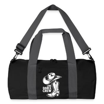 Bottes de cowboy de l’équipe de danse en ligne - Sac de sport recyclé - noir/gris graphite - Devant