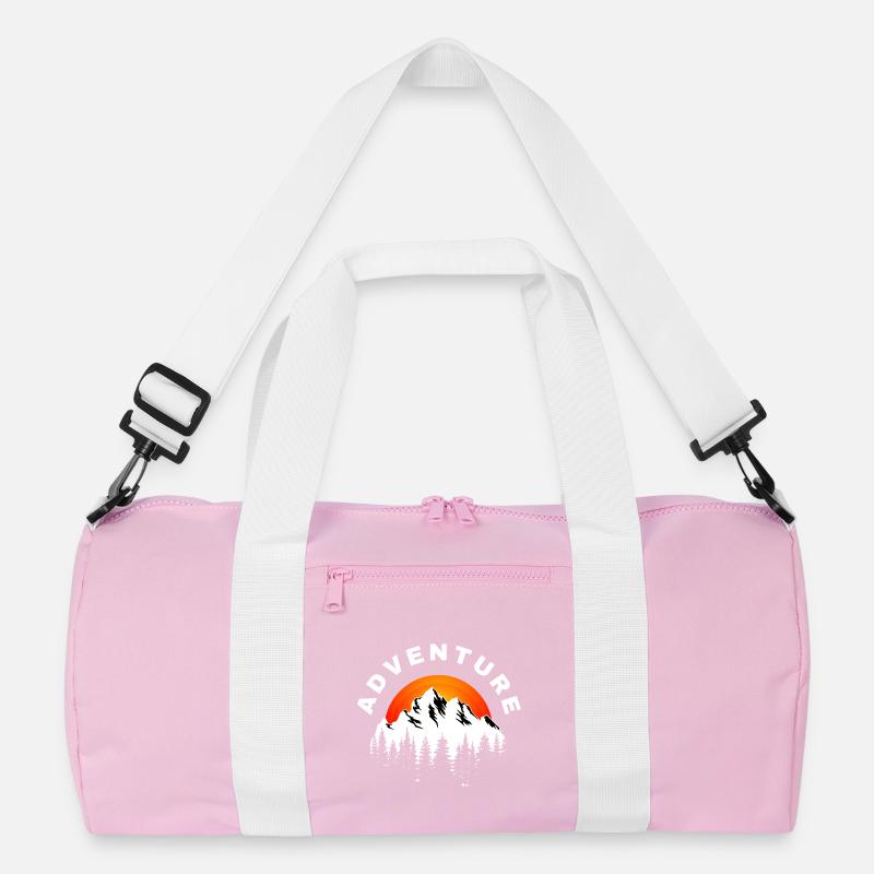 Adventure Mountains Sunset Recycled Duffel Bag