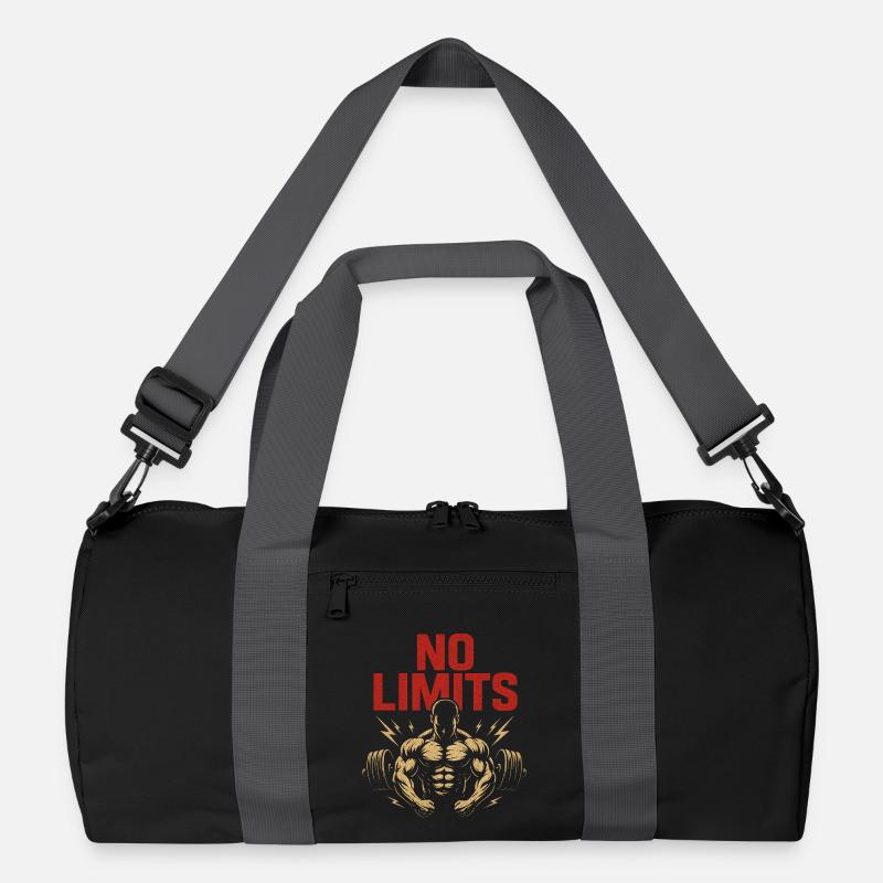 No Limits – Kraft und Stärke Recycelte Duffel Bag