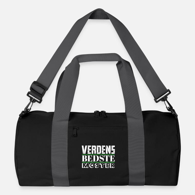 Die beste Tante Sami der Welt - Recycelte Duffel Bag - Schwarz/Graphitgrau