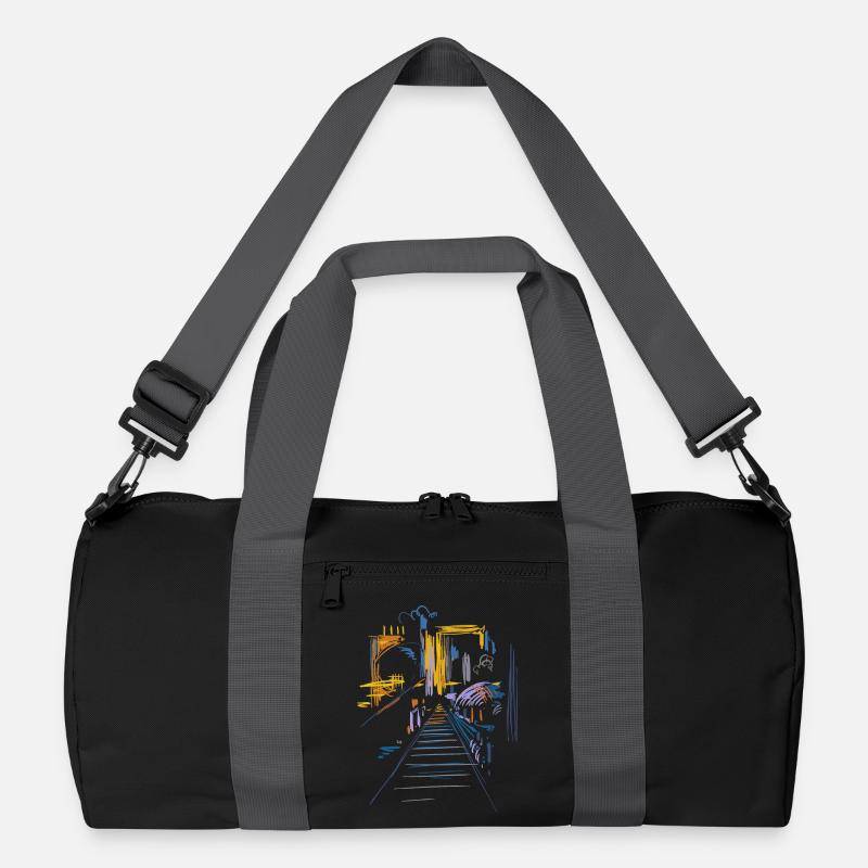 Architektur Abstrakt Recycelte Duffel Bag
