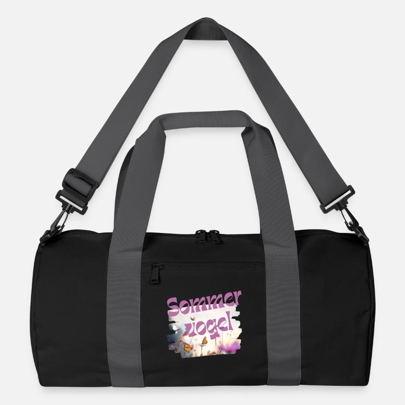 Oiseau d’été - Papillon - Vocabulaire Sac de sport recyclé