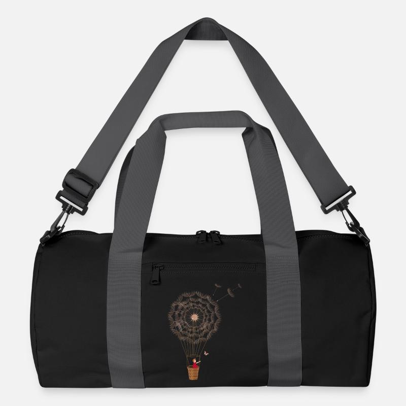 fantasievoller Pusteblumen Ballon Recycelte Duffel Bag