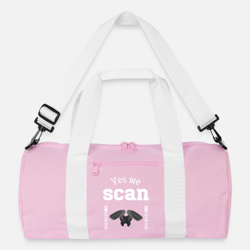 Yes we scan, Scanner, Barcode Recycled Duffel Bag