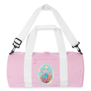Magic Elf of Joy - Sonja Ariel von Staden - Recycled Duffel Bag - pink/white - Front