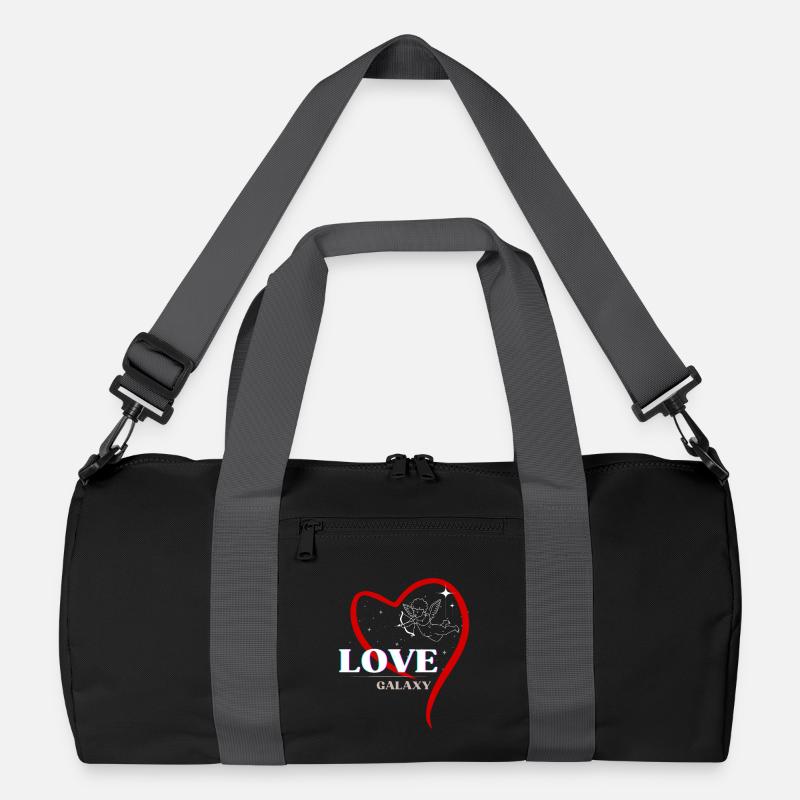 Kosmischer Amor Liebe Recycelte Duffel Bag