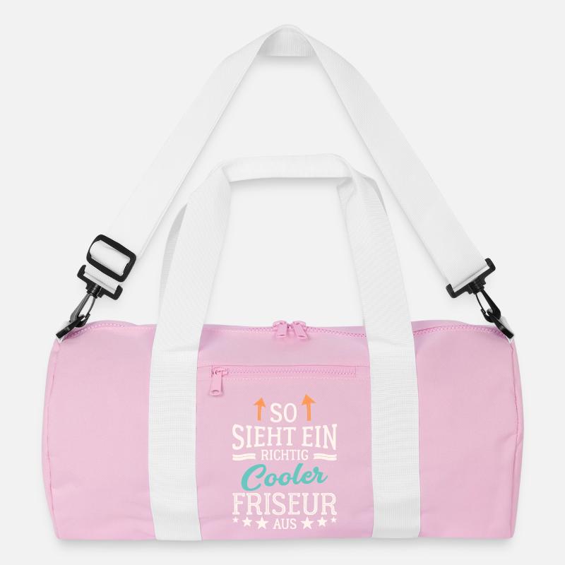 So sieht ein richtig cooler Friseur aus Coiffeur Recycelte Duffel Bag
