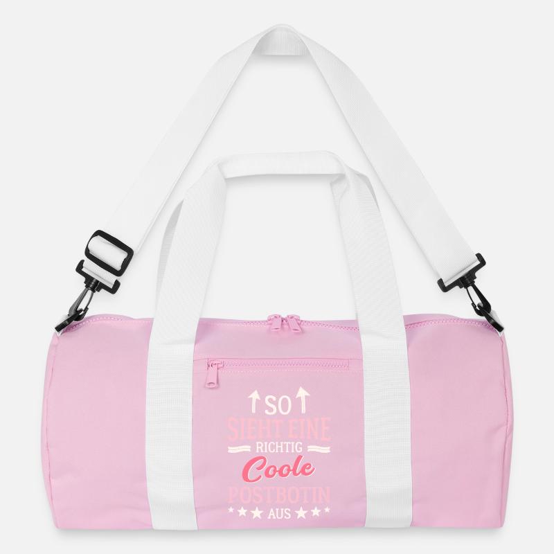 So sieht eine richtig coole Postbotin aus Kurier Recycelte Duffel Bag