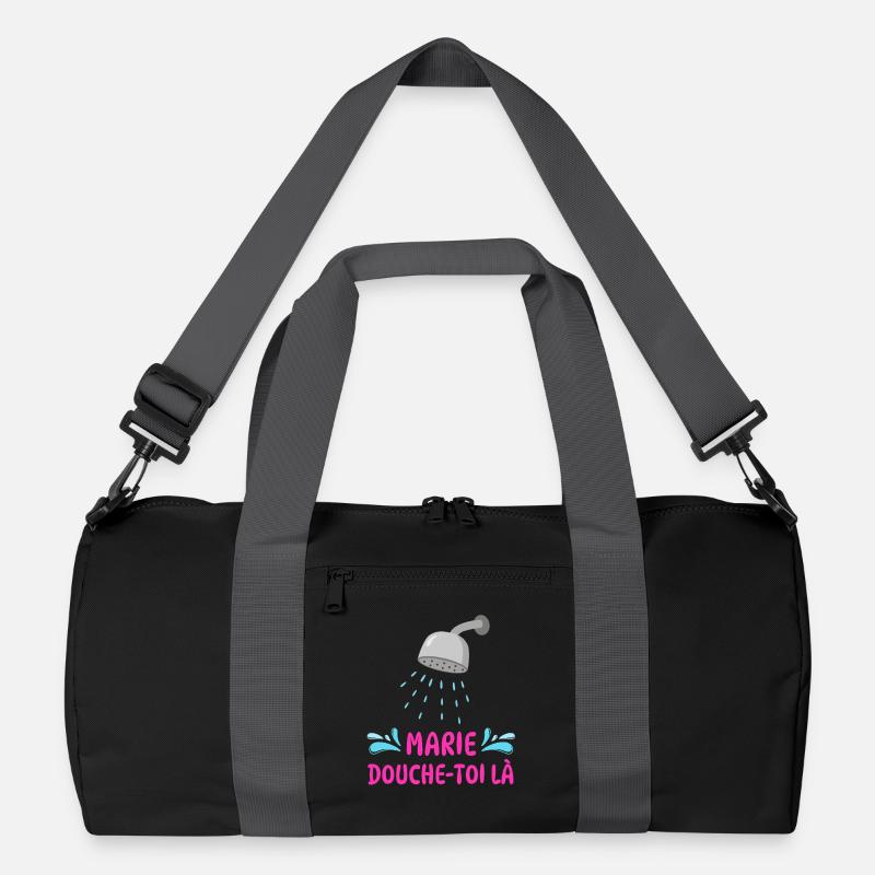 Marie, dusch dort. Recycelte Duffel Bag