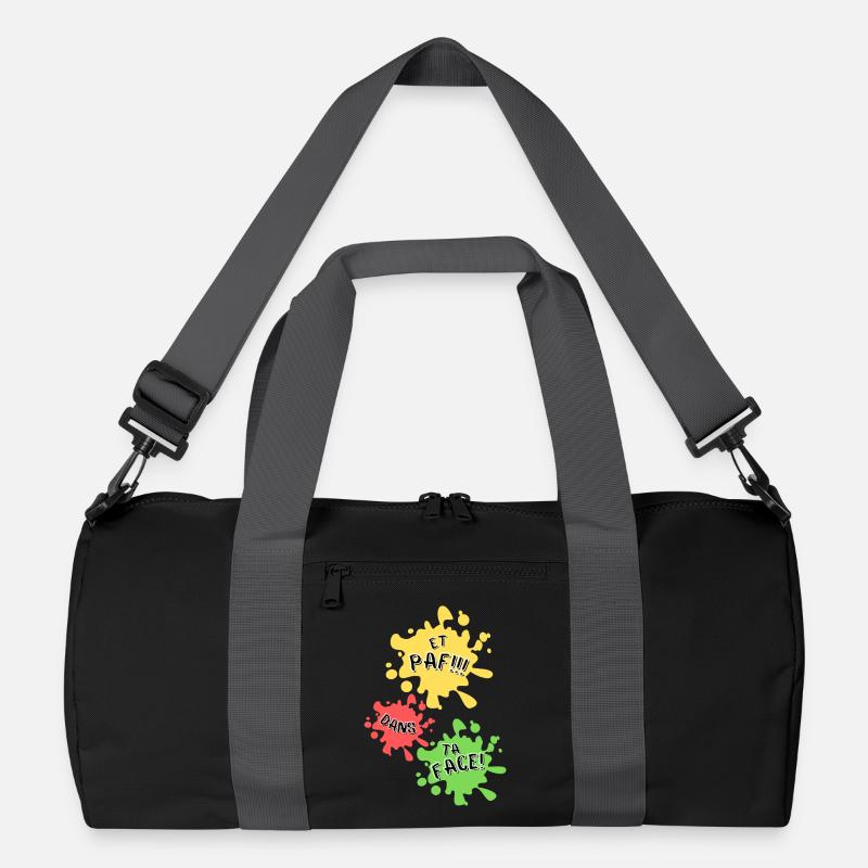 Boom, in your face! Recycled Duffel Bag
