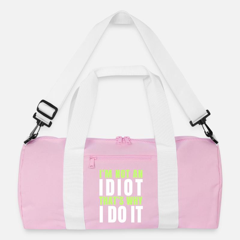 Ich bin kein Idiot Recycelte Duffel Bag