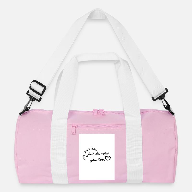 Tu, was du liebst Recycelte Duffel Bag