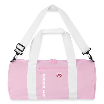GROENLAND DANEMARK | DEPUIS 1814 - Sac de sport recyclé - rose/blanc - Devant