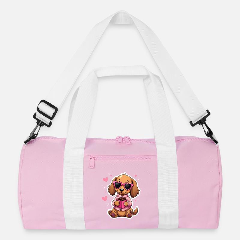 Dackel Dachshund Tekel Recycelte Duffel Bag