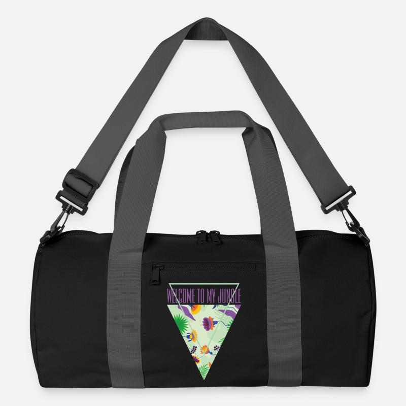 Willkommen im Dschungel Recycelte Duffel Bag