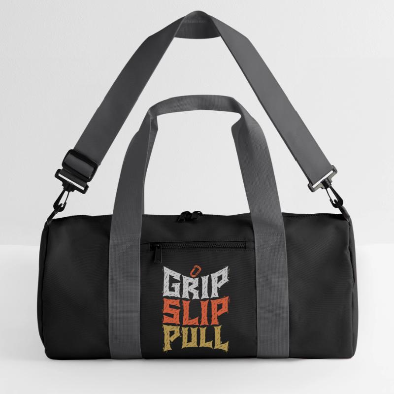Grip Slip Pull Graphic Tee Recycled Duffel Bag