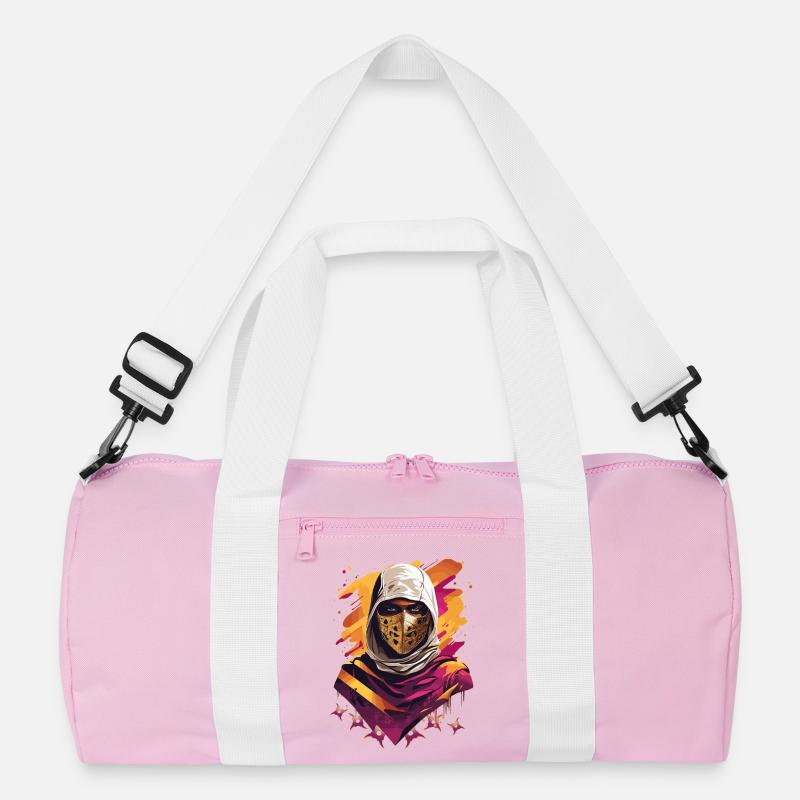 Ninja Samurai Krieger Recycelte Duffel Bag