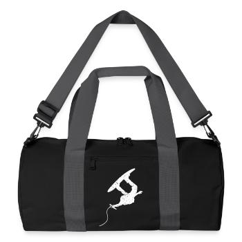 Cascade, Ski nautique, Surf, Wakeboard, Kitesurfer - Sac de sport recyclé - noir/gris graphite - Devant