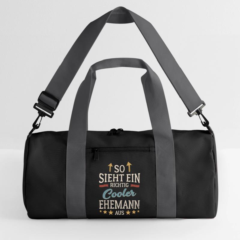 So sieht ein cooler Ehemann aus Partner Gatte Recycelte Duffel Bag