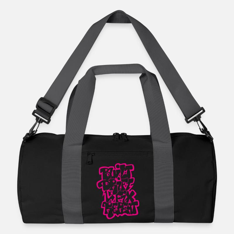 Built Drift Fix Repeat 03 Recycelte Duffel Bag