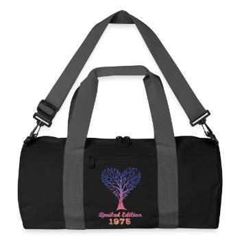 Vintage 1975 - Recycled Duffel Bag - black/graphite grey - Front