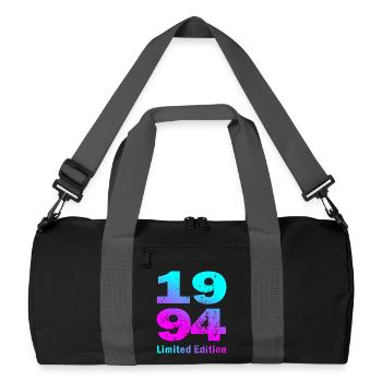 Anniversaire, édition limitée née en 1994 - Sac de sport recyclé - noir/gris graphite - Devant