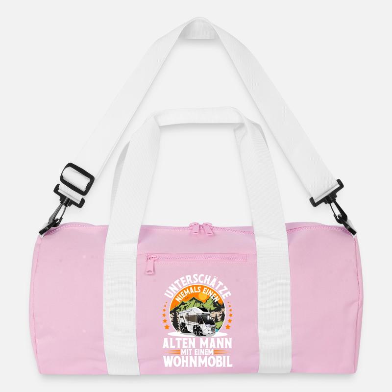 Camping Camper Campen Recycelte Duffel Bag