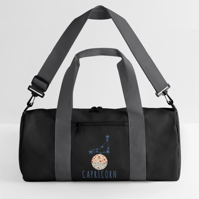 Das Sternbild Steinbock Recycelte Duffel Bag