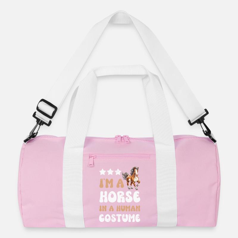 Pferd Pferde Recycelte Duffel Bag