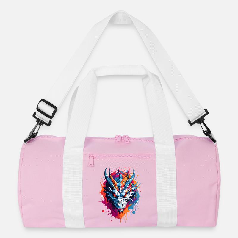 Coole Drache Recycelte Duffel Bag
