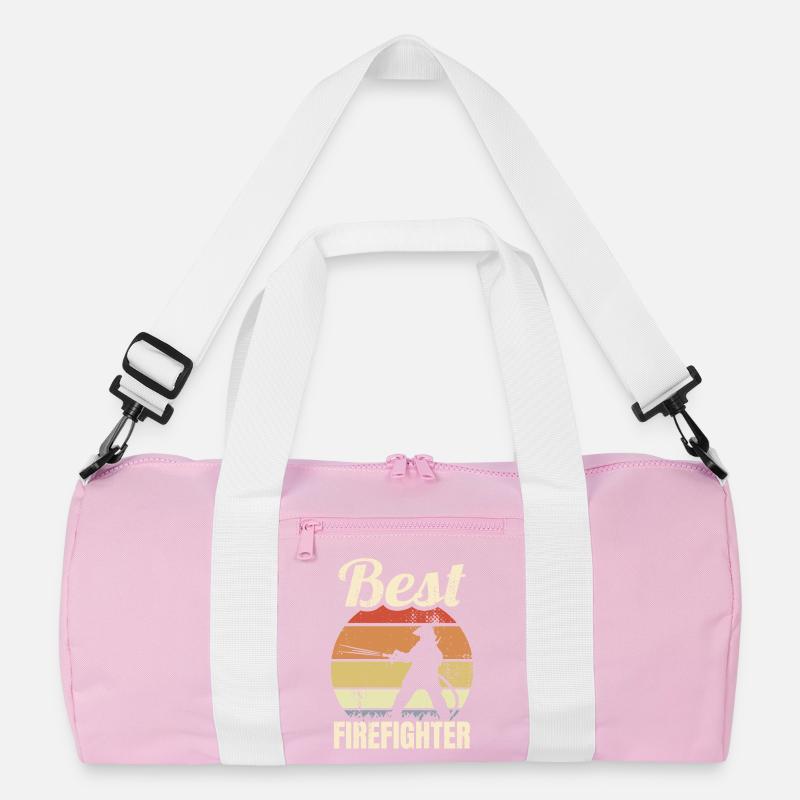 Great firefighter Recycled Duffel Bag
