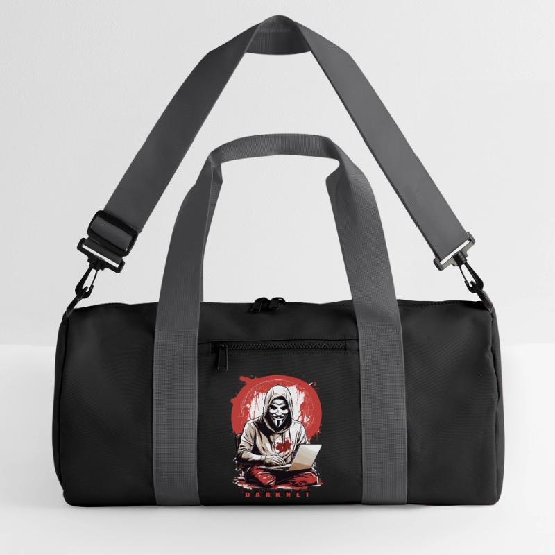 Anonymous Hacker Recycelte Duffel Bag