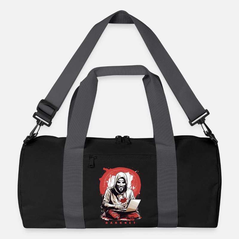 Pirate anonyme Sac de sport recyclé