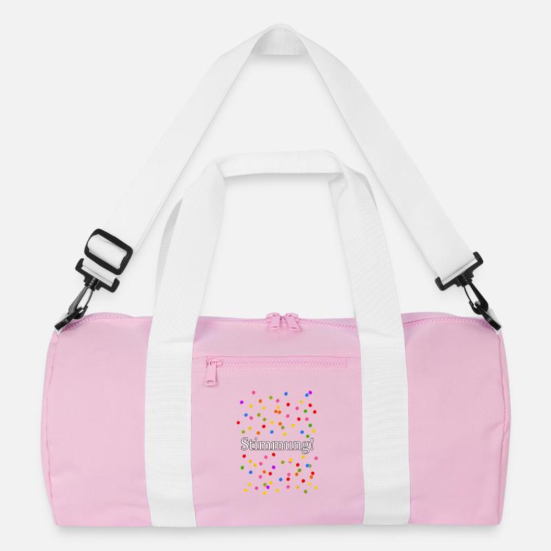 Stimmung Konfetti Silvester Karneval Spruch Recycelte Duffel Bag
