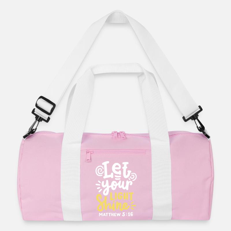 Bibelvers Christlich Recycelte Duffel Bag