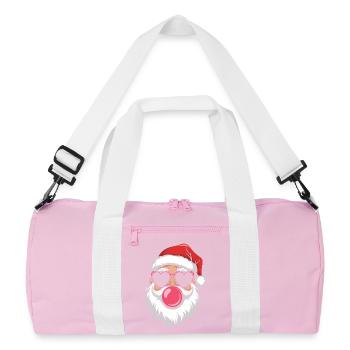 Cool Père Noël Tendance Drôle - Sac de sport recyclé - rose/blanc - Devant